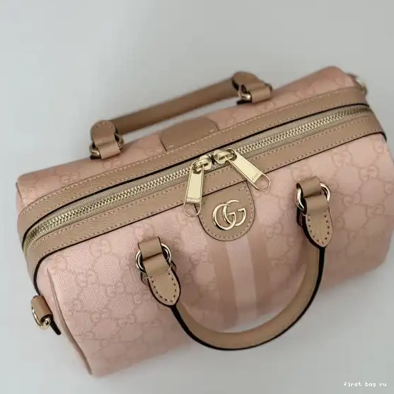 First bag ru TOP GUCCI HANDLE GG BAG SMALL OPHIDIA 0525